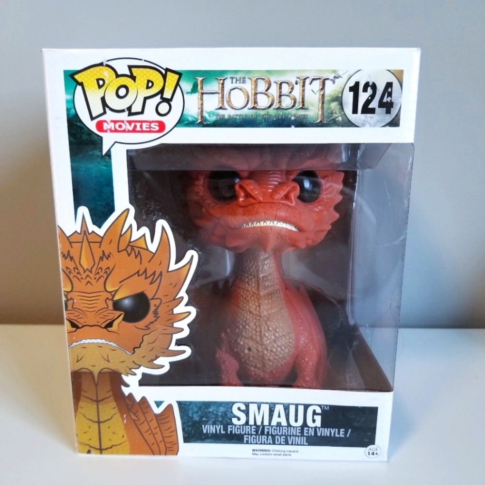 LARGE The Hobbit Movie Smaug Funko Pop Vinyl Figure